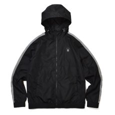 画像1: Spyder Hydroweb Line Hooded Jacket - Black (1)