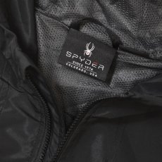 画像2: Spyder Hydroweb Nylon Hooded Jacket - Black (2)