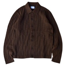 画像1: Old Navy Button Up Knit Cardigan - Brown (1)