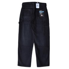 画像1: Dickies Relaxed Fit Heavyweight Carpenter Jeans - Black Denim (L9D) (1)