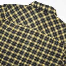 画像3: BDG Cropped Plaid Flannel Shirt - Green Multi (3)