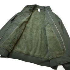 画像6: Oscar Sports Sherpa Lined Derby Jacket - Olive (6)