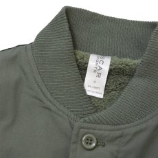 画像5: Oscar Sports Sherpa Lined Derby Jacket - Olive (5)