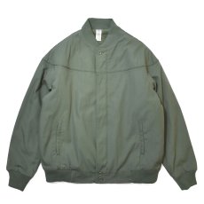 画像1: Oscar Sports Sherpa Lined Derby Jacket - Olive (1)