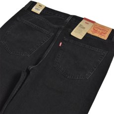 画像5: Levi's 565-0015 Loose Straight Jeans - Black (5)