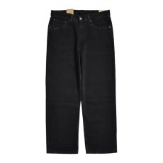 画像1: Levi's 565-0015 Loose Straight Jeans - Black (1)