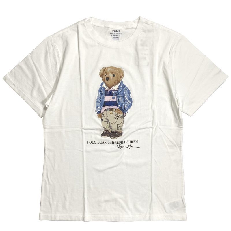 Polo Ralph Lauren Boy S Preppy Bear Crewneck T Shirts White ポロ ラルフ ローレン ボーイズ プレッピー ベア クルーネック Tシャツ ホワイト Rawdrip