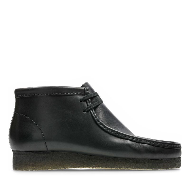 Clarks Wallabee Boots Black Leather / クラークス ワラビーブーツ 