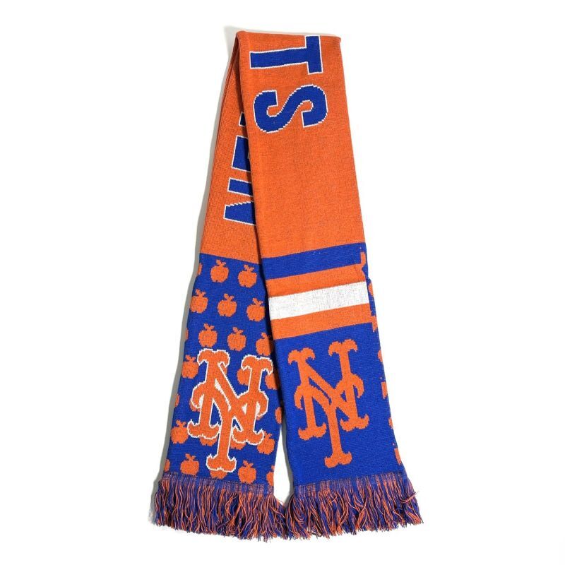 MLB Official Acrylic Thematic Scarf ''New York Mets