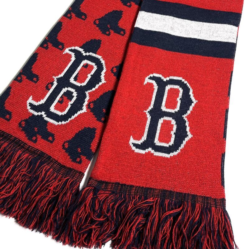 MLB Official Acrylic Thematic Scarf ''Boston Red Sox