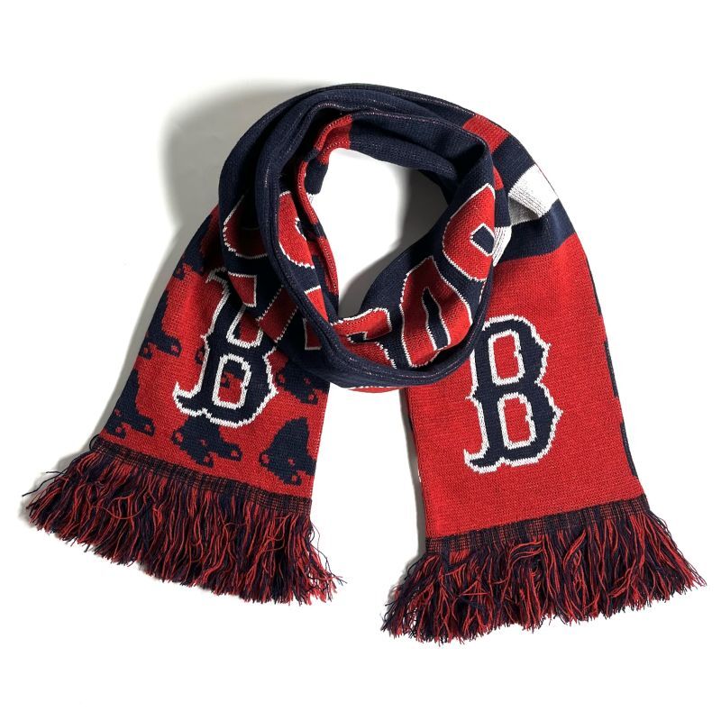 MLB Official Acrylic Thematic Scarf ''Boston Red Sox 