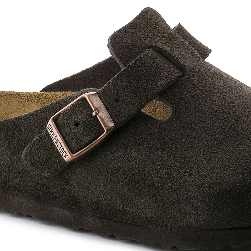 Birkenstock Boston Soft Footbed Mocha Suede / ビルケンシュトック