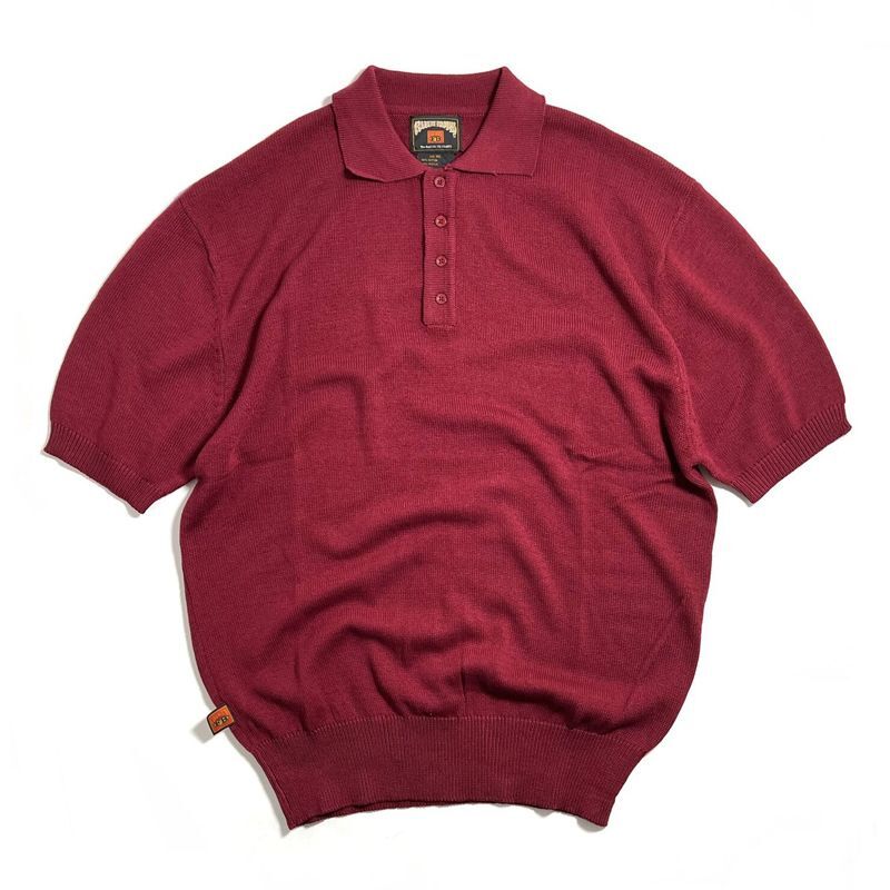 FB County S/S Charlie Brown Shirts Burgundy / エフビーカウンティ