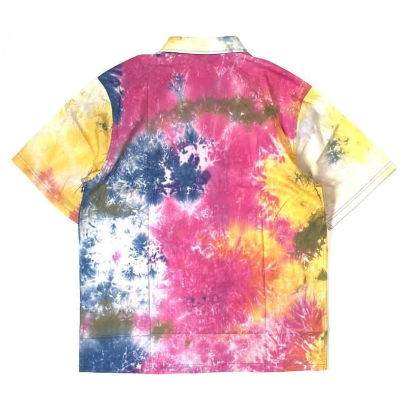 Pleasures Dizzy Stretch Cotton S/S Shirts Multi / プレジャーズ