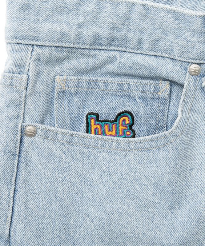 HUF Cromer Signature Pant Washed Blue / ハフ クローマーパンツ