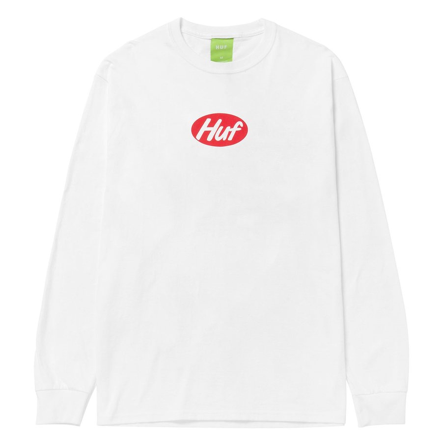 HUF Cereal Killer L/S Tee White / ハフ シリアル キラー L/S Tシャツ