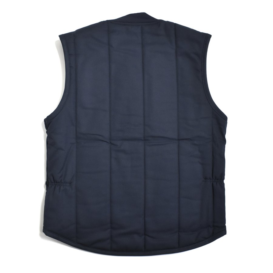 Red Kap Quilted Vest Navy / レッドキャップ キルティング ベスト ネイビー - RAWDRIP