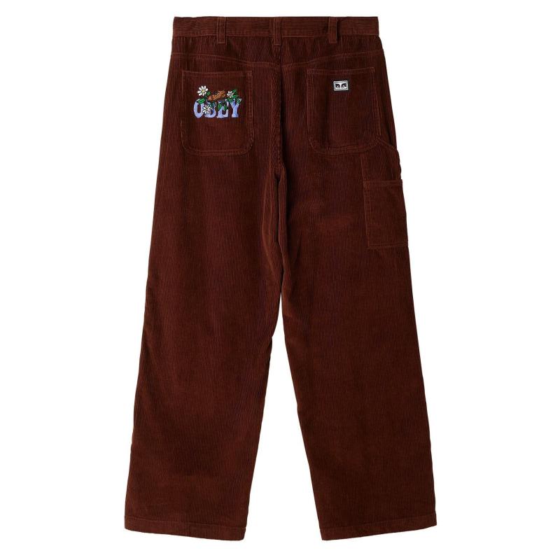 OBEY Big Timer Cord Pants Sepia / オベイ ビッグ タイマー