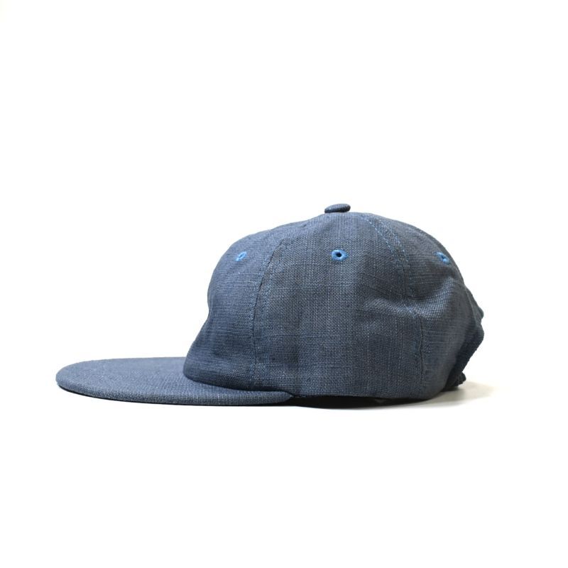 Den Handmade Hemp Cap Sky Grey / デン スーベニア ハンドメイド ヘンプキャップ スカイグレー - RAWDRIP