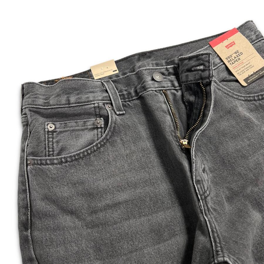 Levi's 550 '92 Relaxed Taper Jeans Washed Black / リーバイス