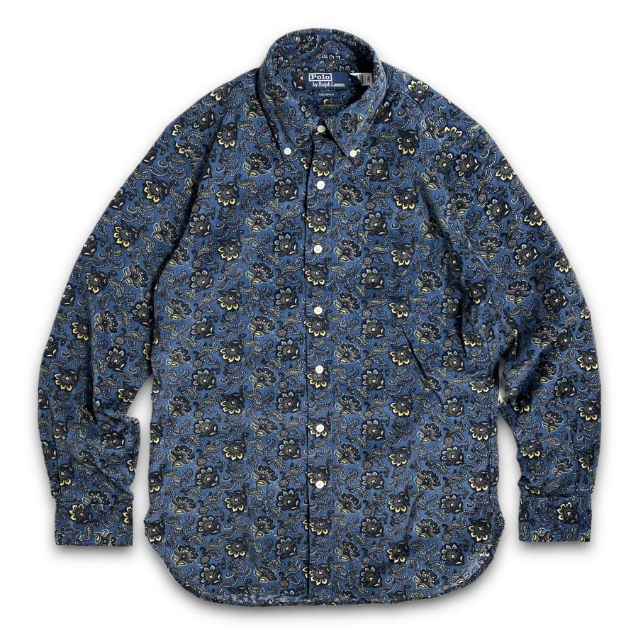 Polo Ralph Lauren L/S Fine Wale Corduroy Shirts Blue Heathered 