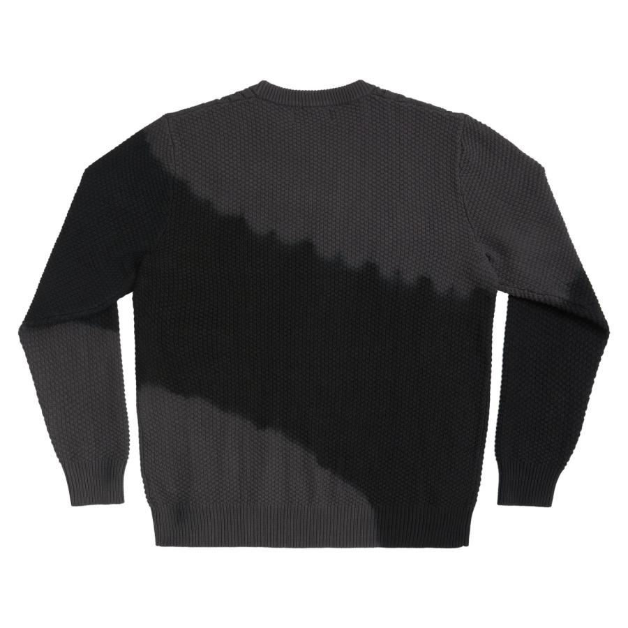 ONLY NY Fisherman Dip Dye Sweater Vintage Black / オンリー