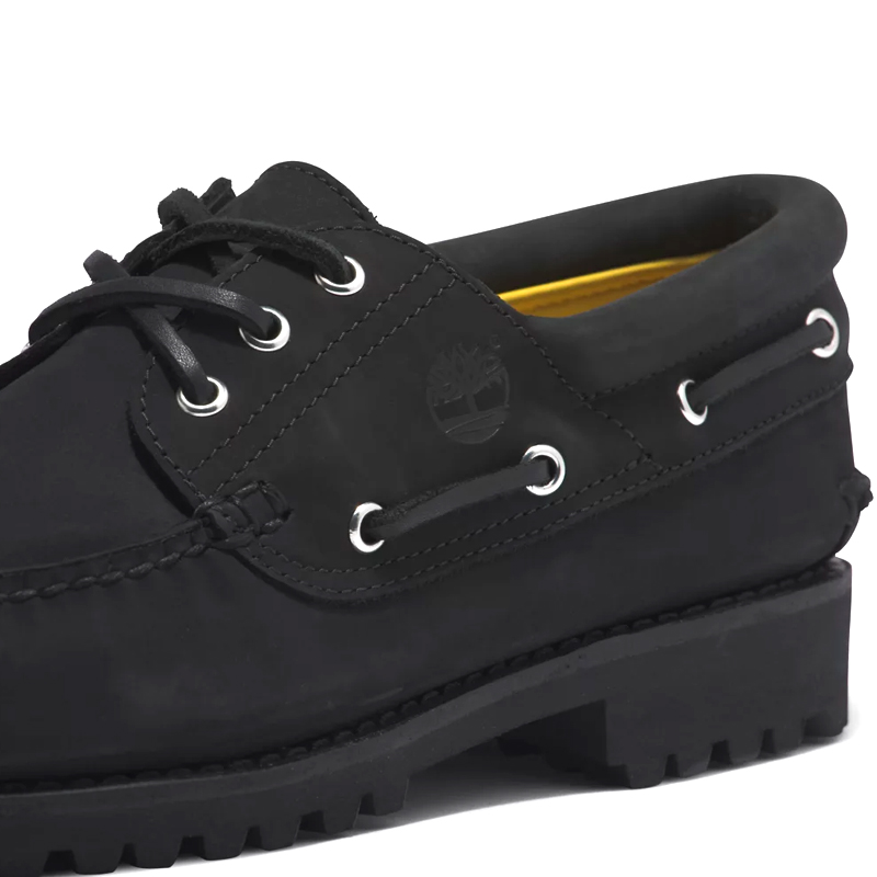 Timberland 3eye Classic Handsewn Lug Shoes Black Nubuck