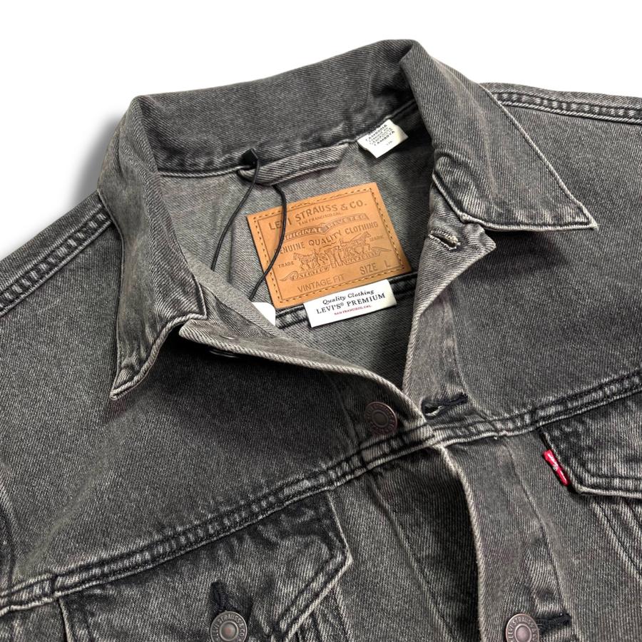 Levi's Premium Vintage Fit Trucker Jacket My Favorite Thing Black