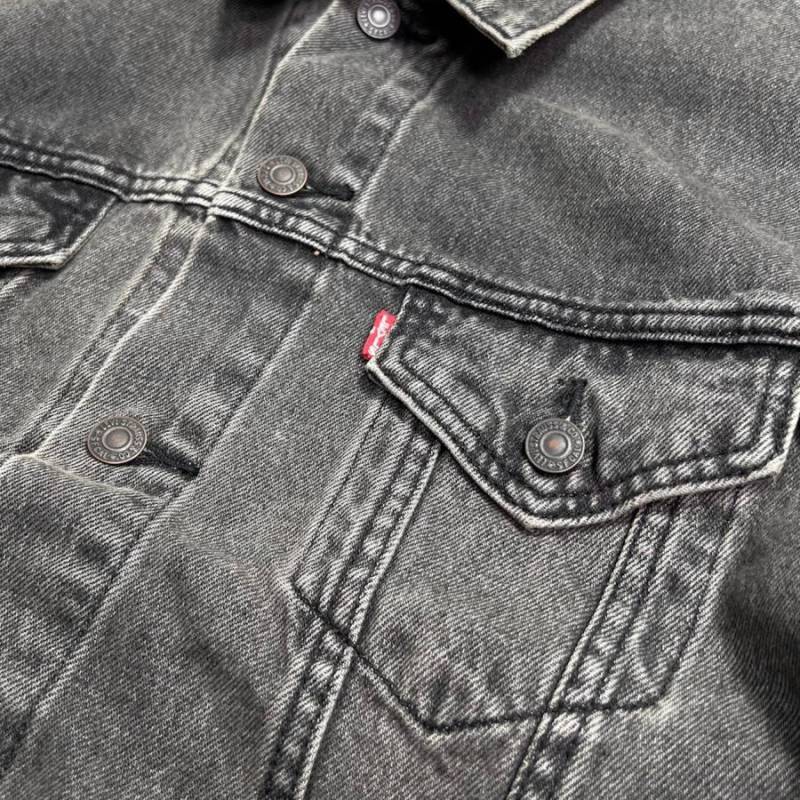 Levi's Premium Vintage Fit Trucker Jacket My Favorite Thing Black