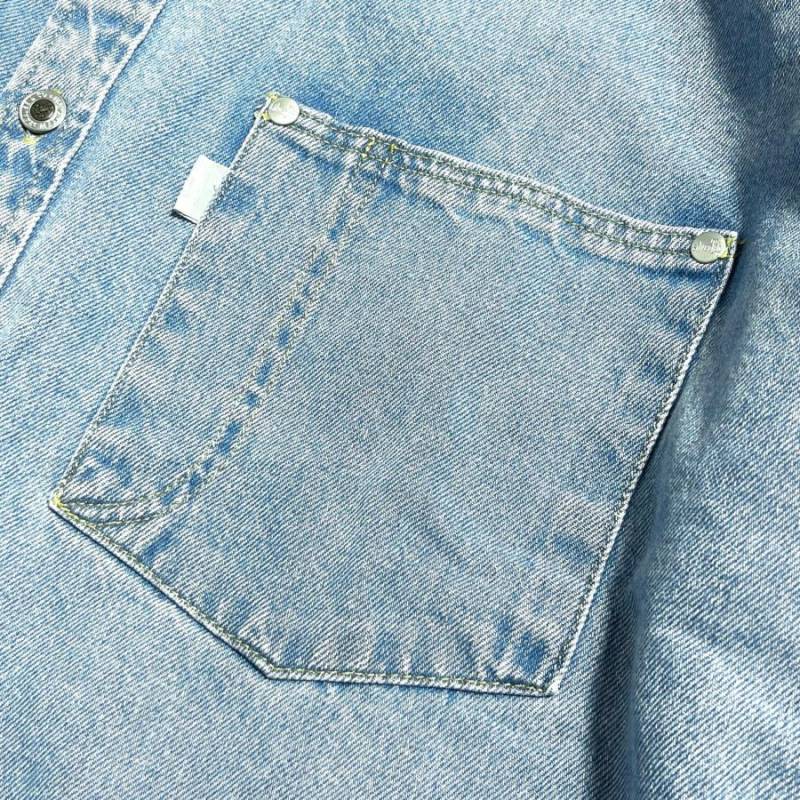 Levi's Silver Tab Oversized Denim Shirts Medium Indigo