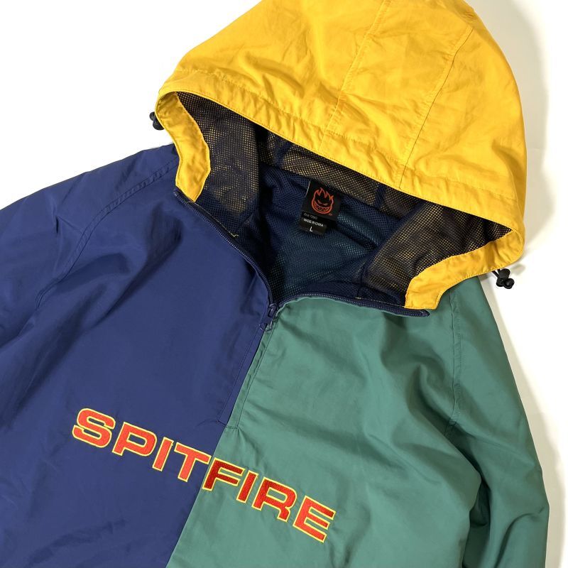 SPITFIRE Classic 87' Pop Over Jacket NavyｘGreen