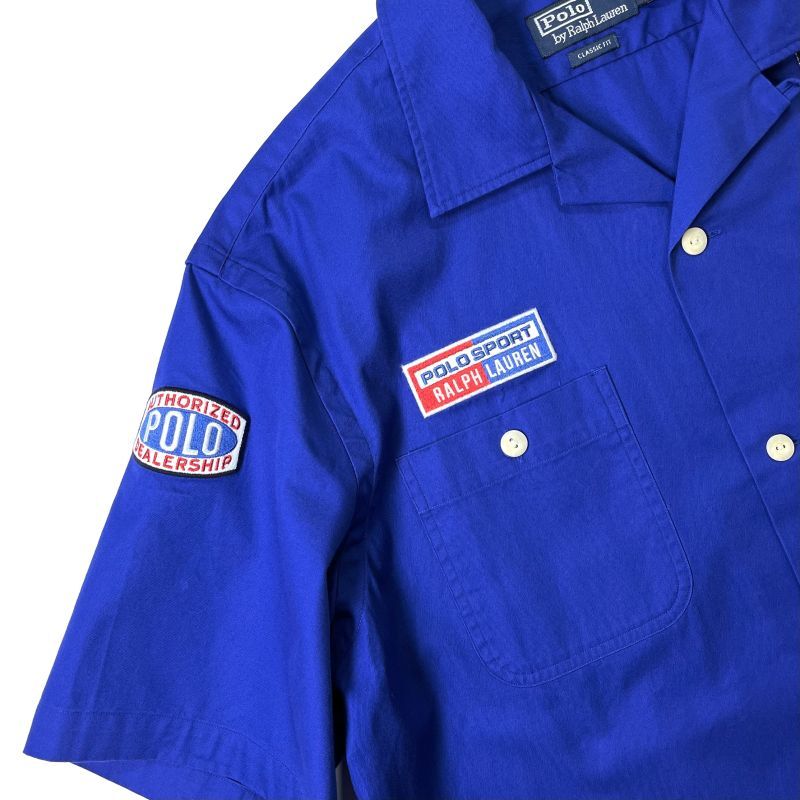 Polo Ralph Lauren Billy Camp Racing Shirts Blue / ポロ ラルフ