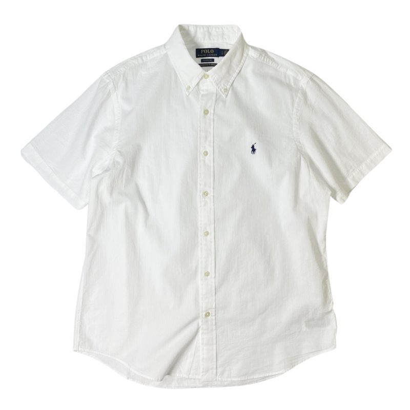 Polo Ralph Lauren Prepster Classic Fit Seersucker S/S Shirts White