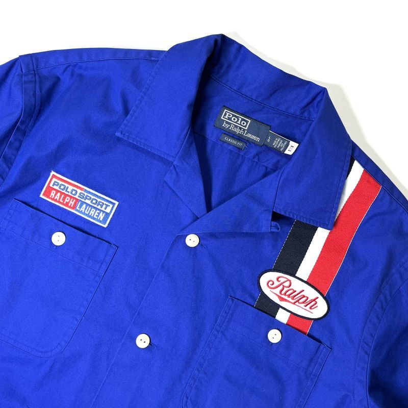 Polo Ralph Lauren Billy Camp Racing Shirts Blue / ポロ ラルフ