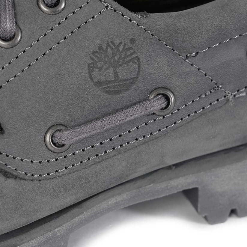 Timberland 3eye Classic Handsewn Lug Shoes Dark Grey Nubuck ...