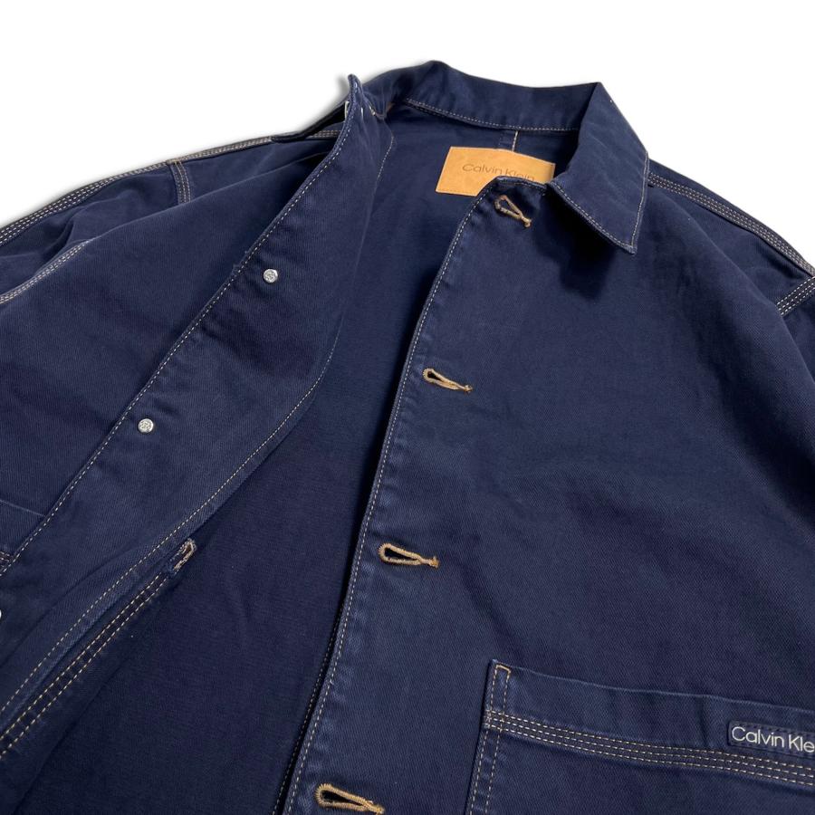 Calvin Klein Indigo Denim Work Jacket Blue / カルバンクライン