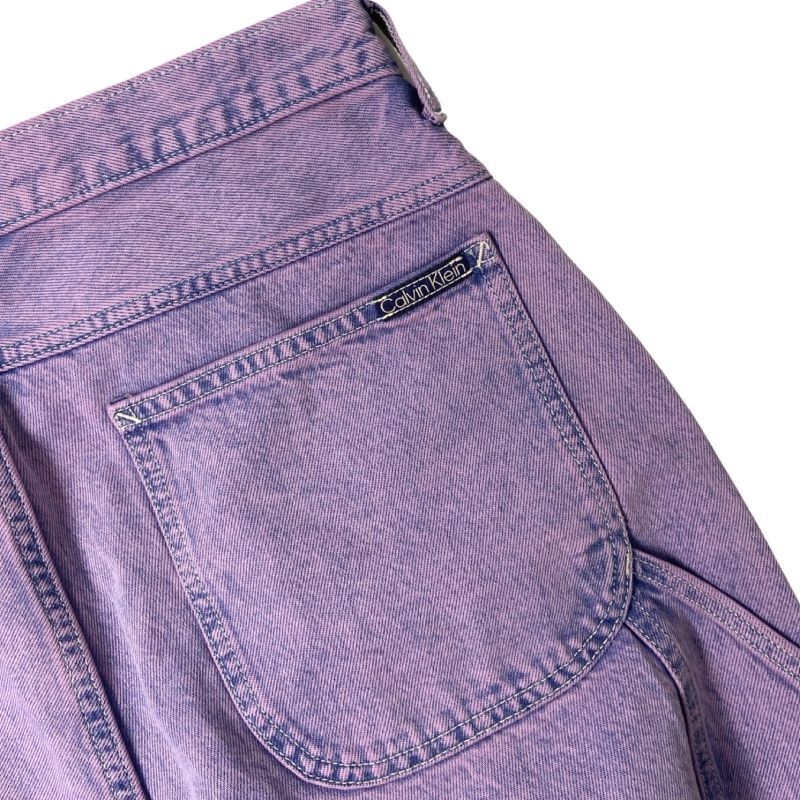 Calvin Klein Wide Leg Denim Painter Purple / カルバンクライン