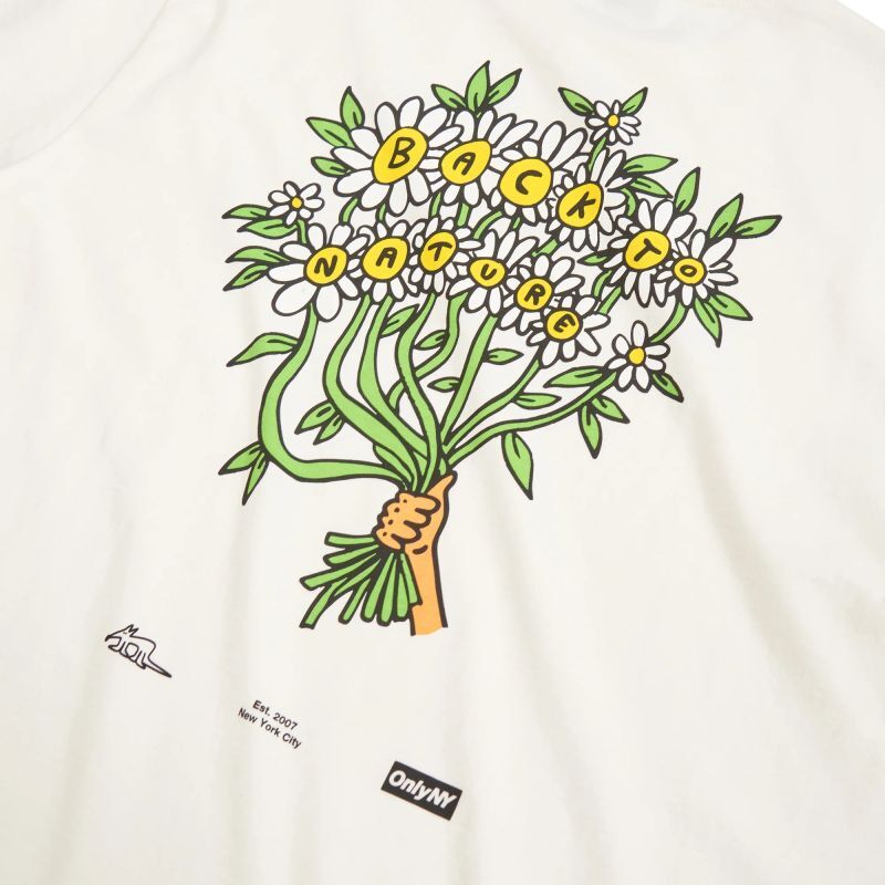 ONLY NY Back to Nature T-Shirts Natural オンリーニューヨーク T