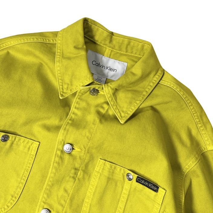 Calvin Klein Denim Coverall Jacket Lime / カルバンクライン デニム