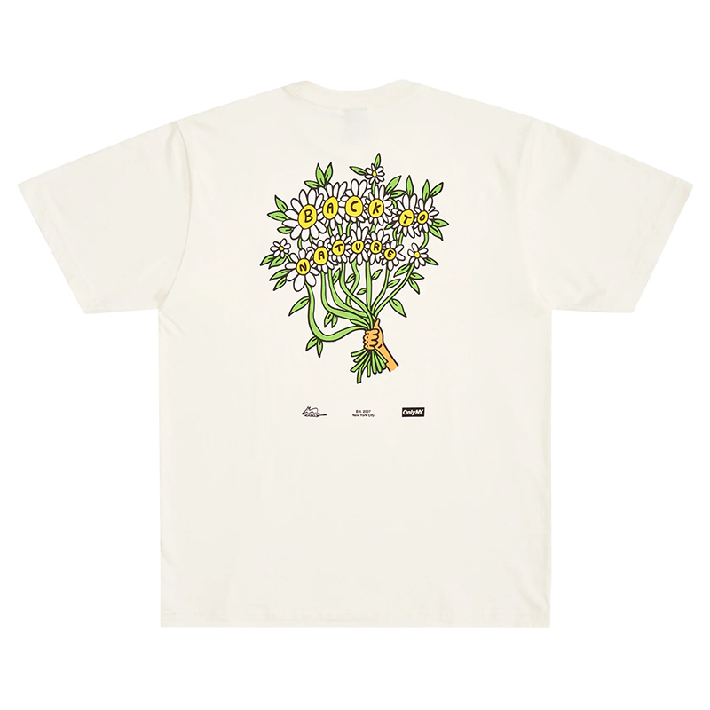 ONLY NY Back to Nature T-Shirts Natural オンリーニューヨーク T