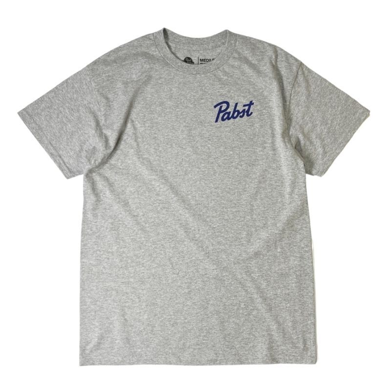 Pabst Blue Ribbon Beer T-Shirts Heather Grey / パブストブルー