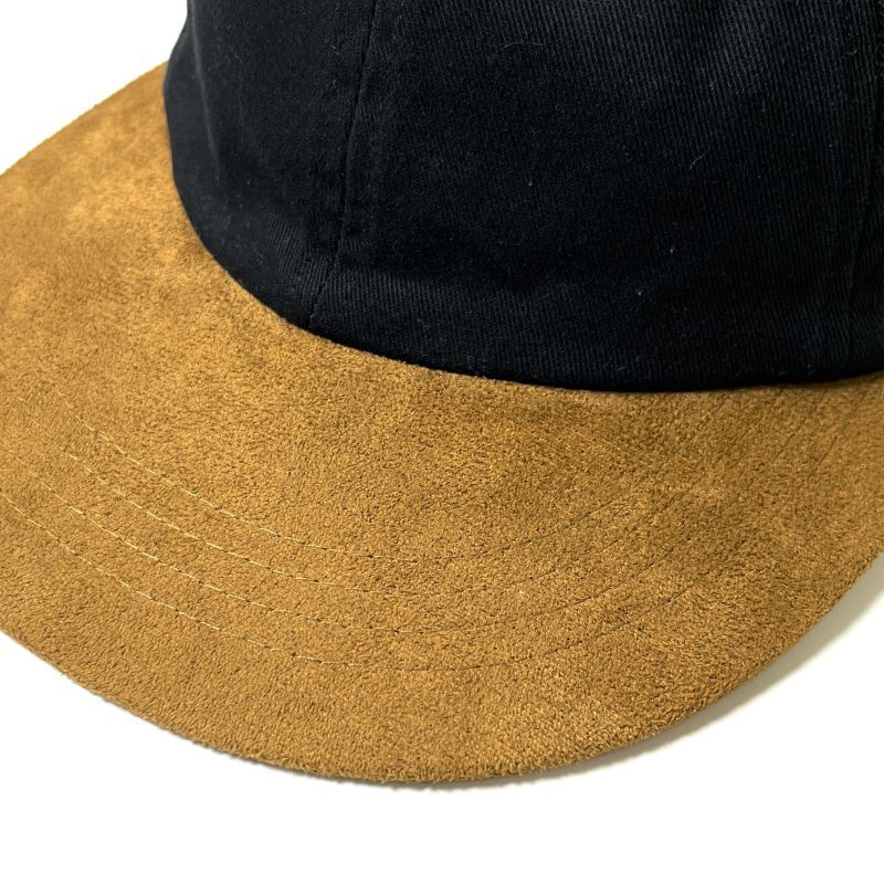 Banana Republic Suede Visor 6panel Cap Black / バナナ・リ