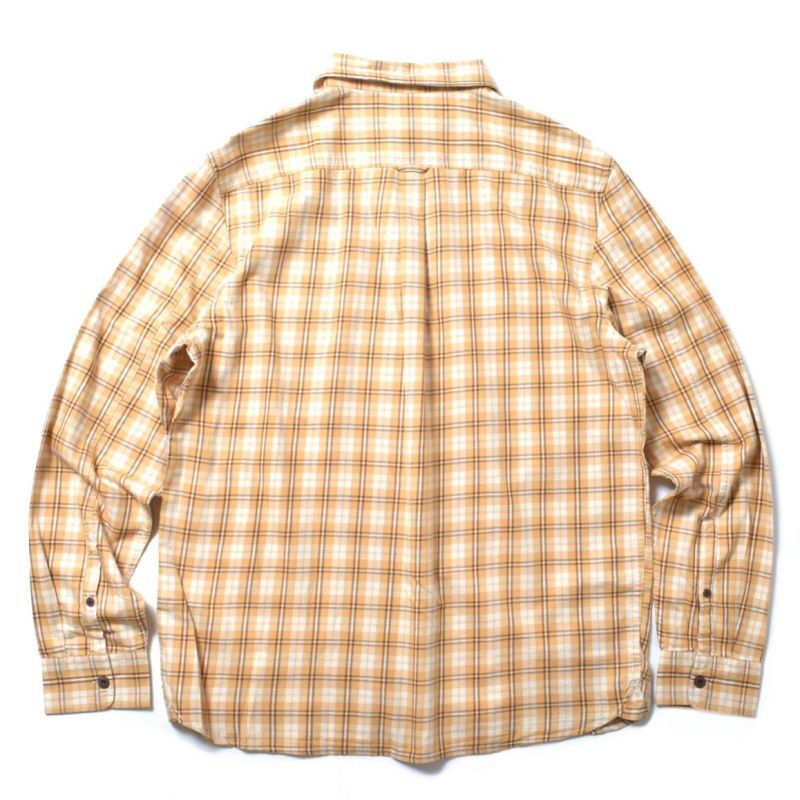 Cotton On L/S Check Shirts Mustard Micro Check / コットンオン