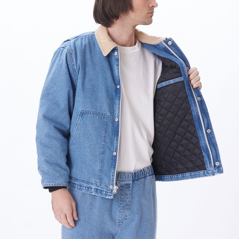 OBEY Work Around Jacket Light Indigo / オベイ ワーク アラウンド