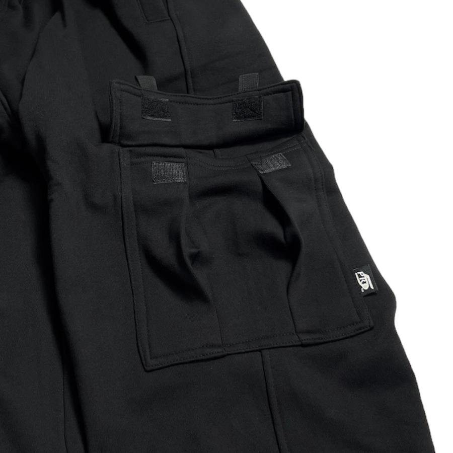 PRO5 Fleece Cargo Pants Black / プロファイブ フリース カーゴパンツ