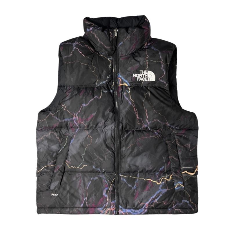 The North Face 1996 Retro Nuptse Vest Trail Grow Print / ザ ノース