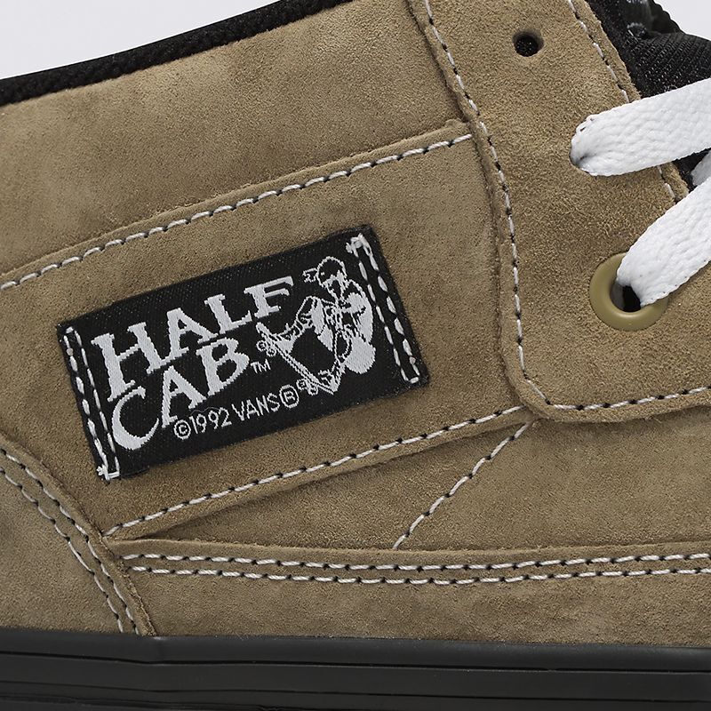 Vans Skate Harf Cab Pig Suede OliveｘBlack / ヴァンズ スケート