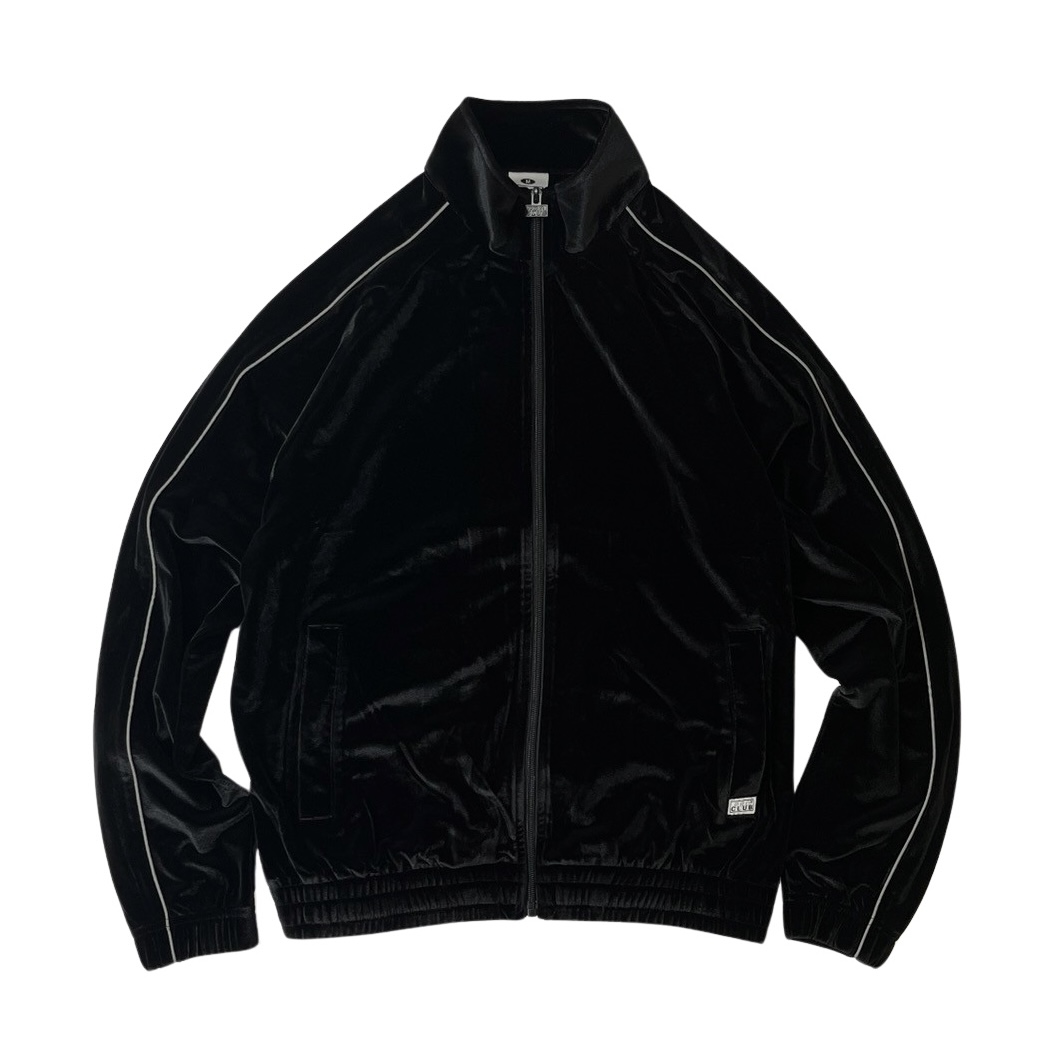 PRO CLUB Velour Track Jacket Black / プロクラブ ベロア トラック