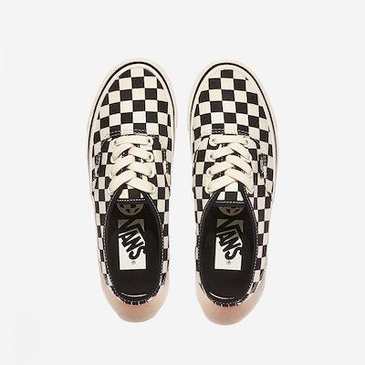 Vans Authentic Reissue 44 Checkerboard Marshmallow Black ...