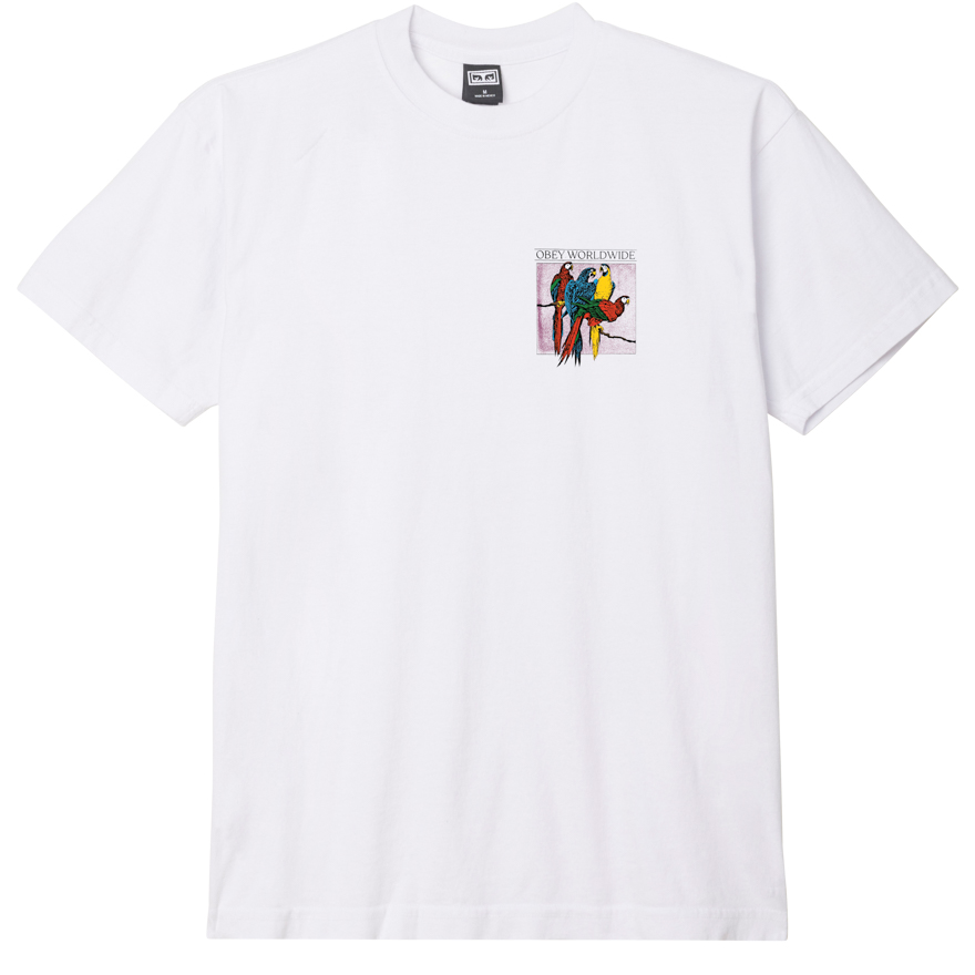 OBEY Respect S/S T-Shirts White / オベイ リスペクト Tシャツ ...